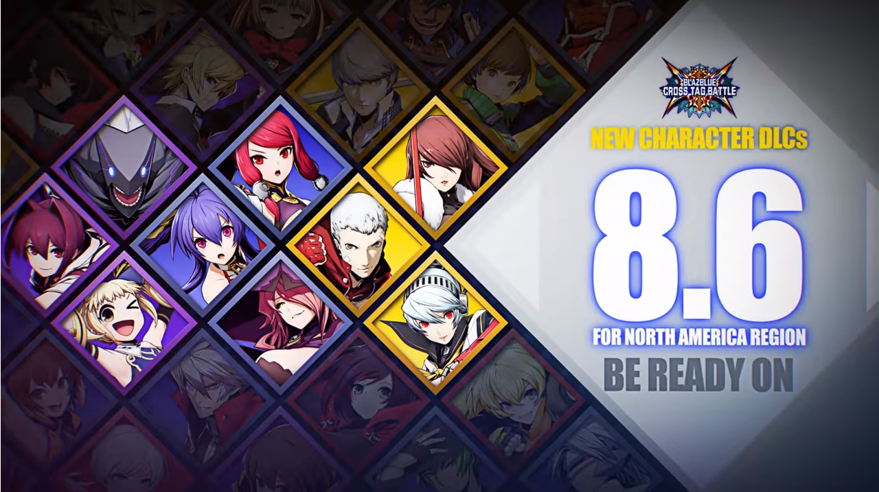 BlazBlue: Cross Tag Battle Character Packs 4, 5, and 6 Available Now!