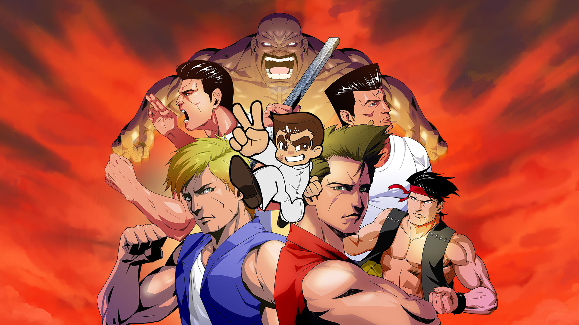DOUBLE DRAGON & Kunio-kun Retro Brawler Bundle brings 18 classic games to the west later this month!