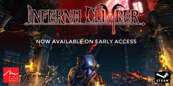 Survival, Action RPG Inferno Climber, is now available on Steam Early Access (PC)
