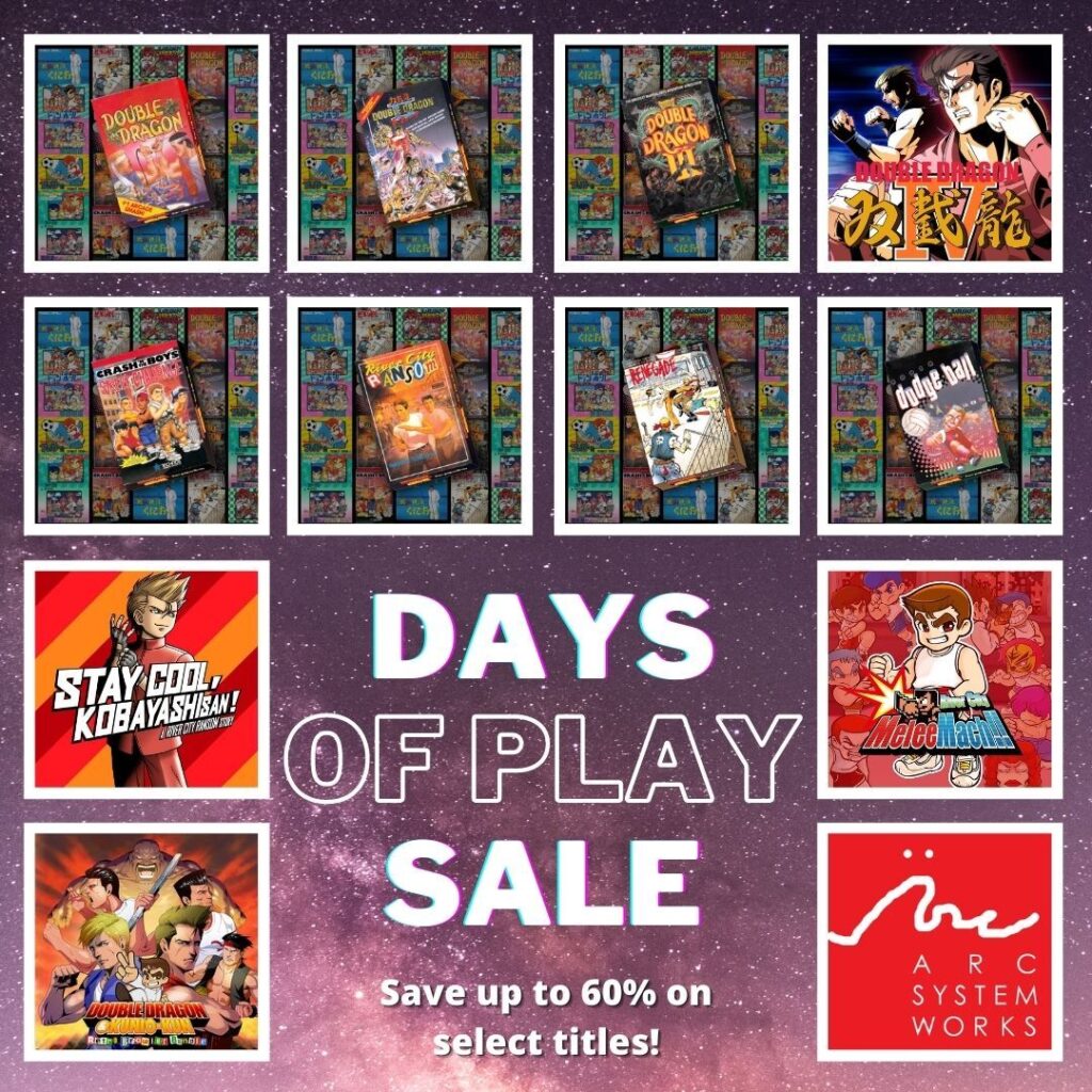 Days of Play Sale! Arc System Works